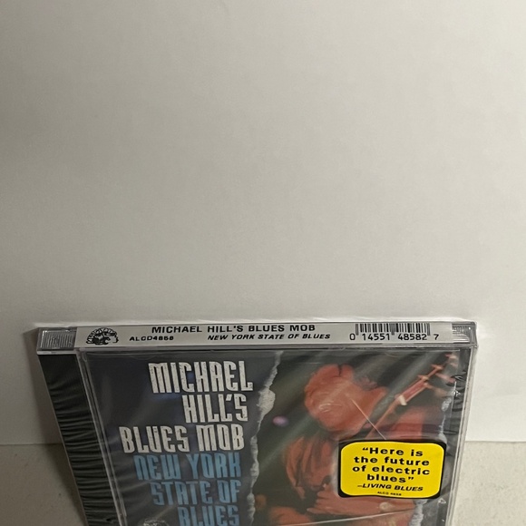 Vintage 1998 Michael Hills Blues Mob New York State Of Blues CD Electric Sealed - Picture 6 of 9
